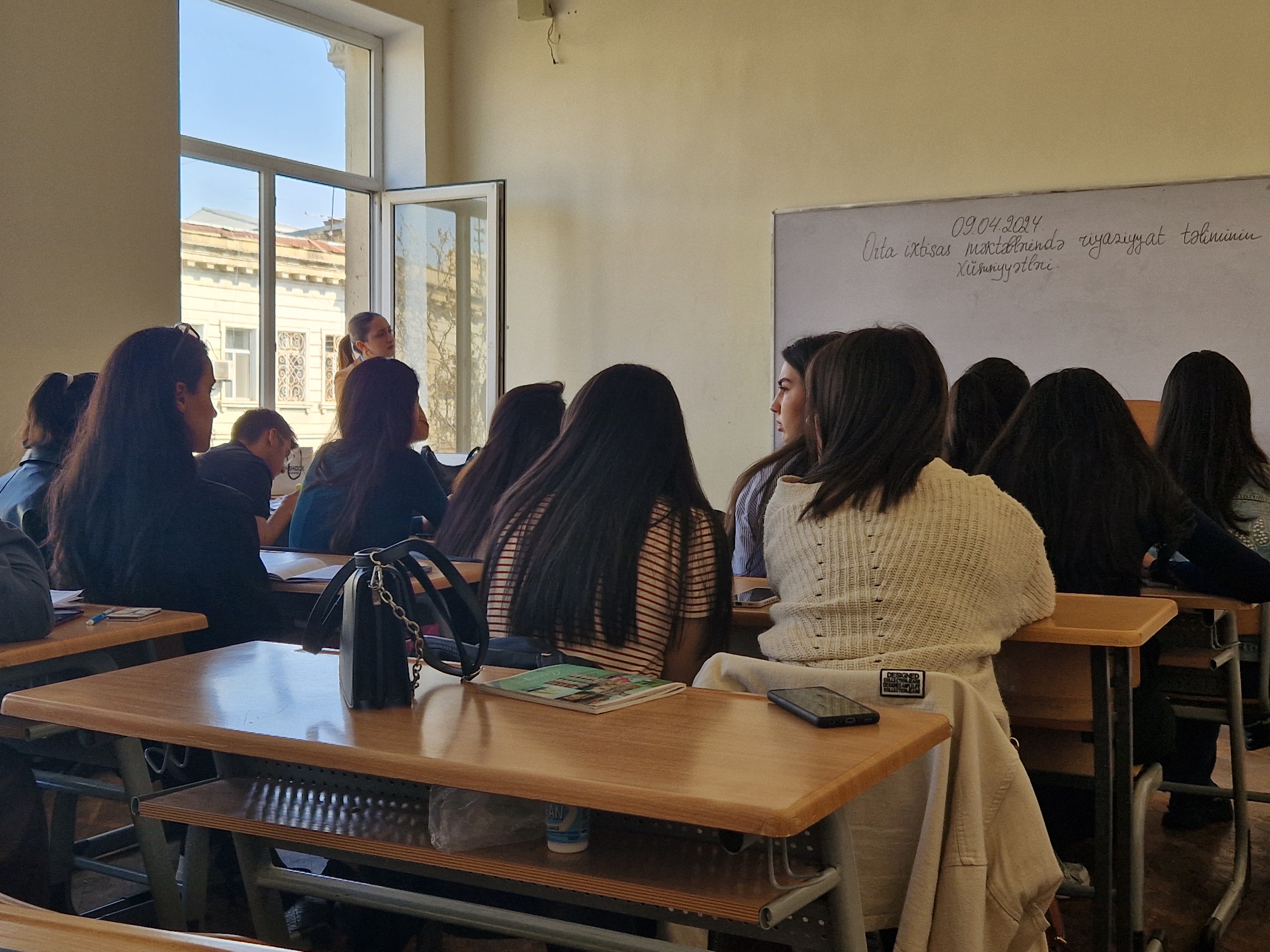 Dərs prosesindən şəkil 1